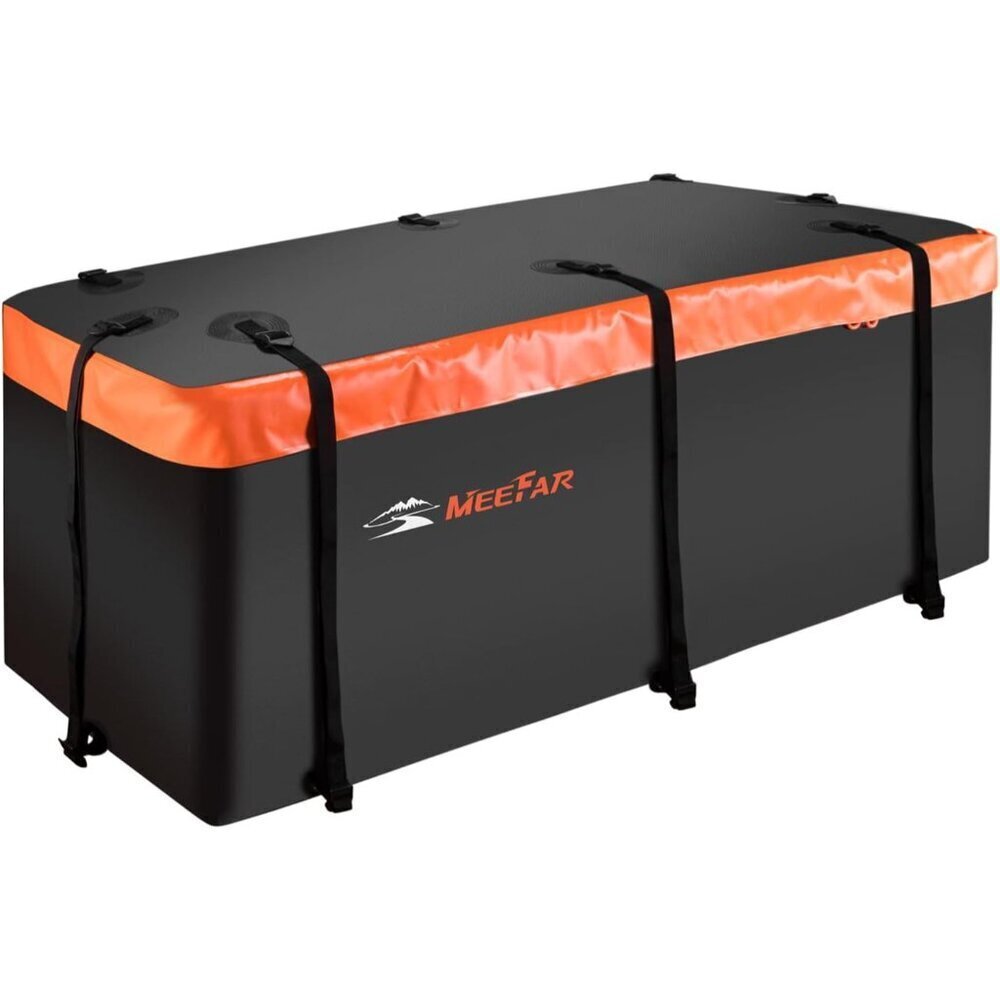 Hitch Mount Cargo Carrier Bag Soft Shell 100% Waterproof 15 Cubic Feet 58" 24"